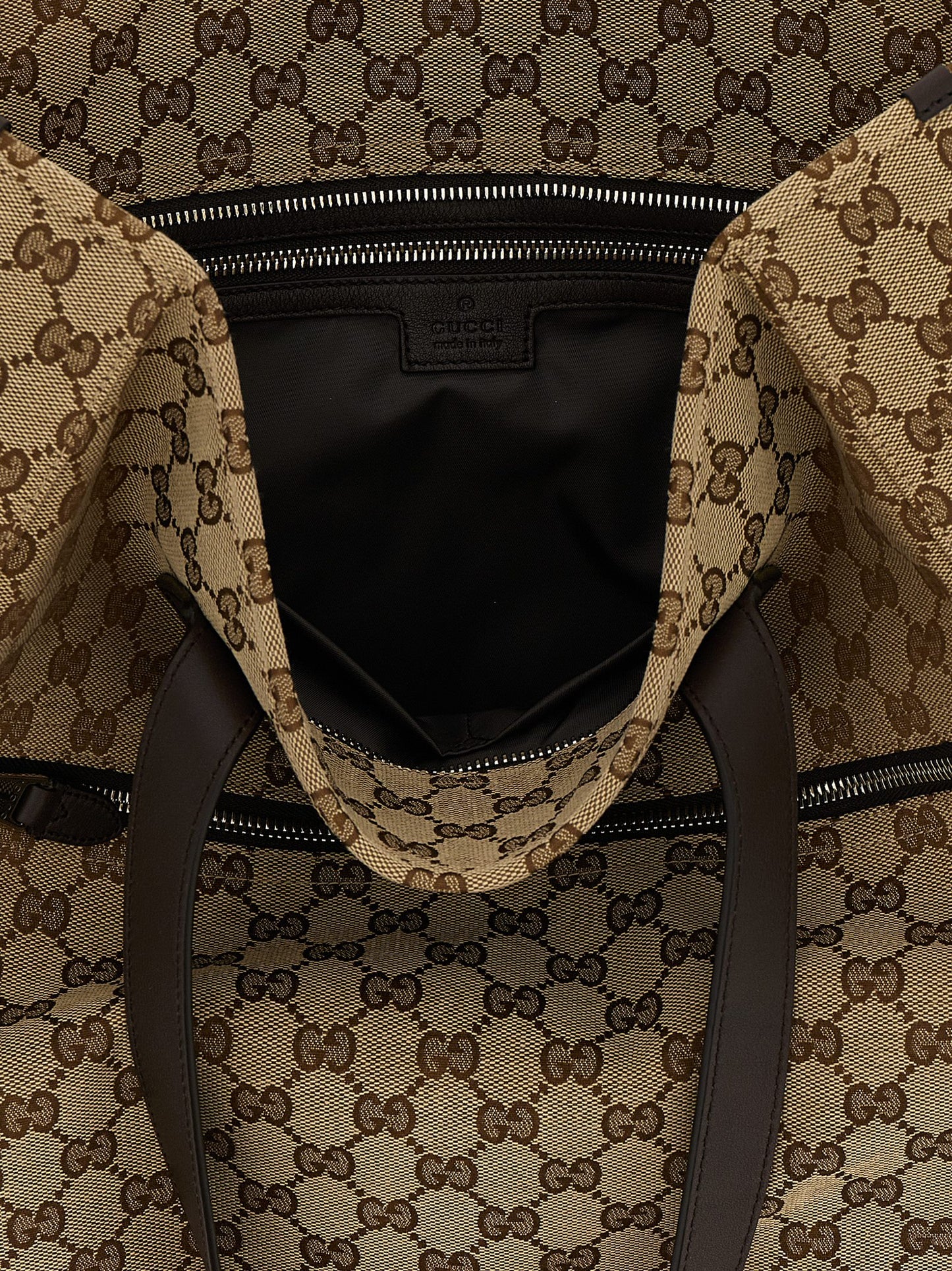 Gucci Brown Polyester Shoulder Bag