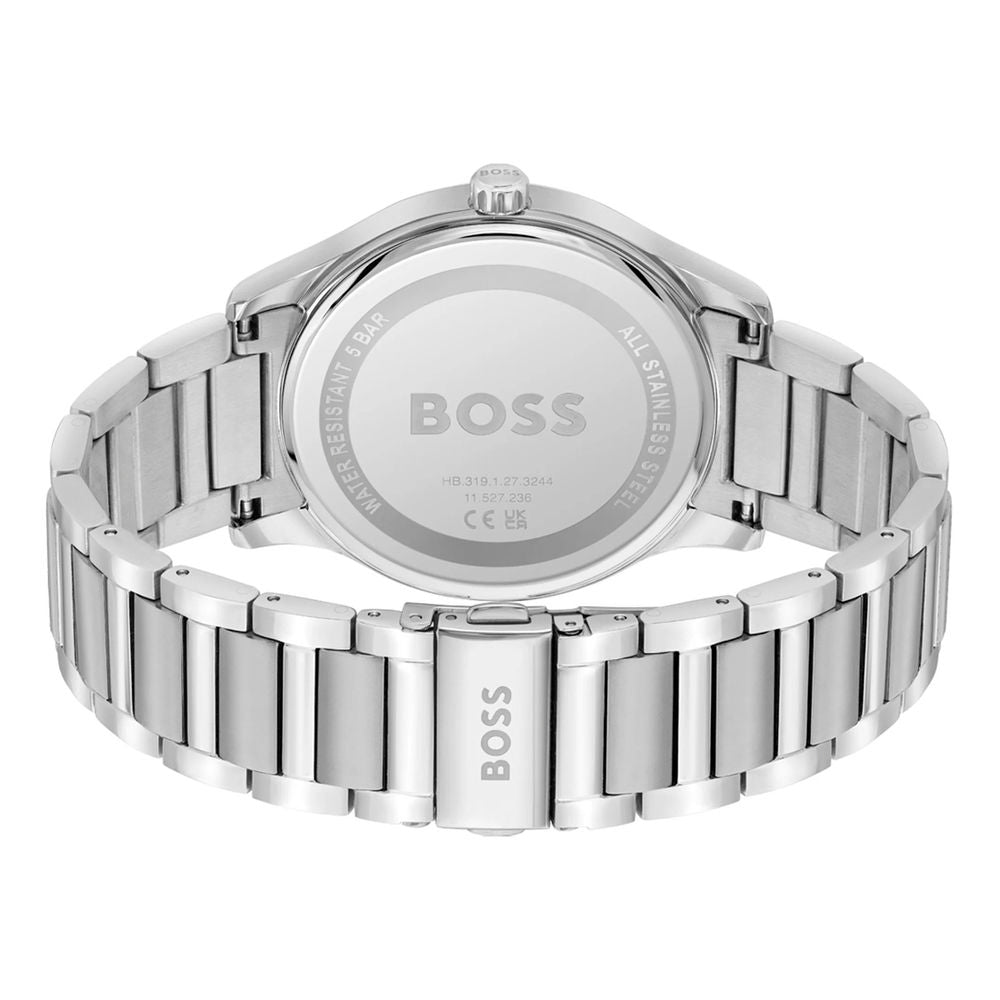 Montre Hugo Boss Reason Homme Acier Gris 43mm – Authentique | HBPS Fashion