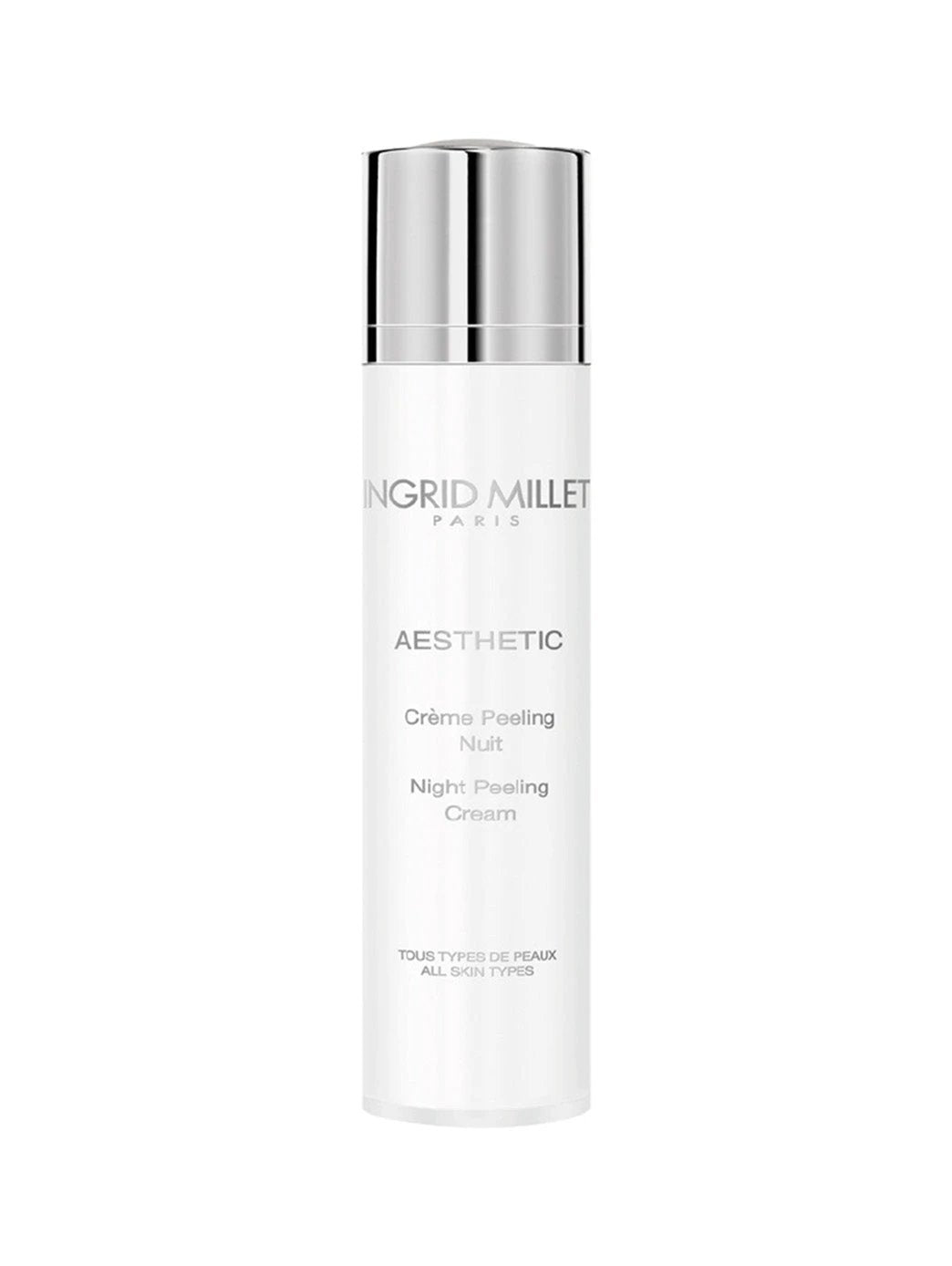 Ingrid Millet Aesthetic Crème Nocturne Peeling Concentrée Avec Acide Glycolique Et Acide Salicylique Pour Une Peau Neuve Raffermie