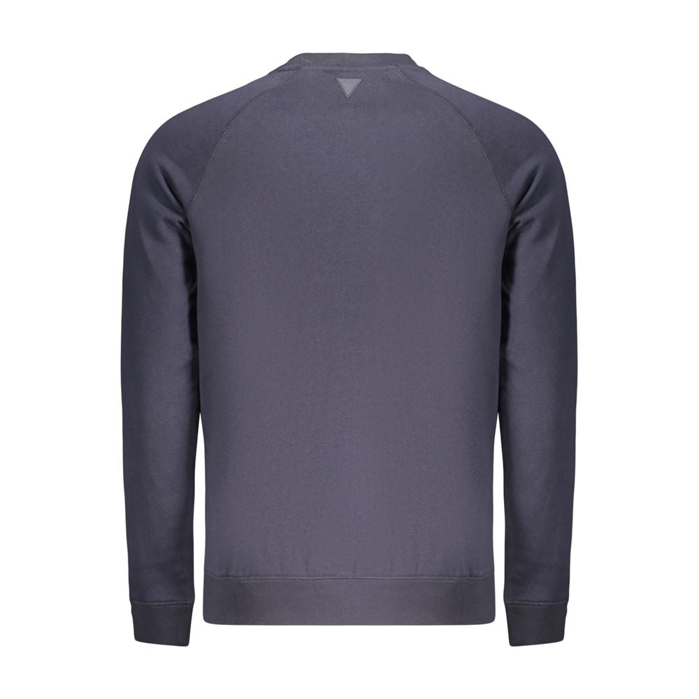 Sweat-shirt Guess Jeans homme en coton bleu – GU-46532