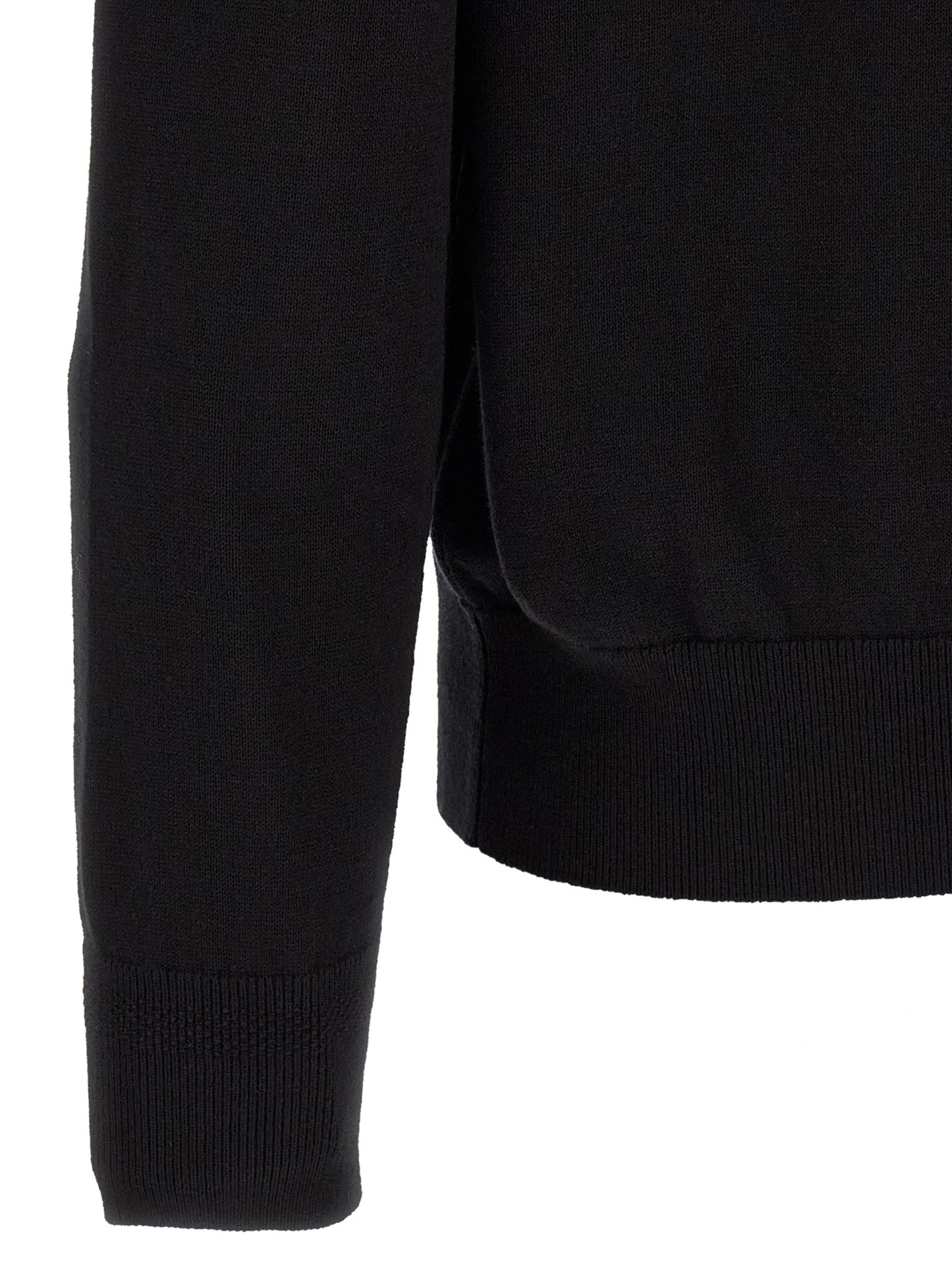 Hugo Boss Black Cotton Cardigan
