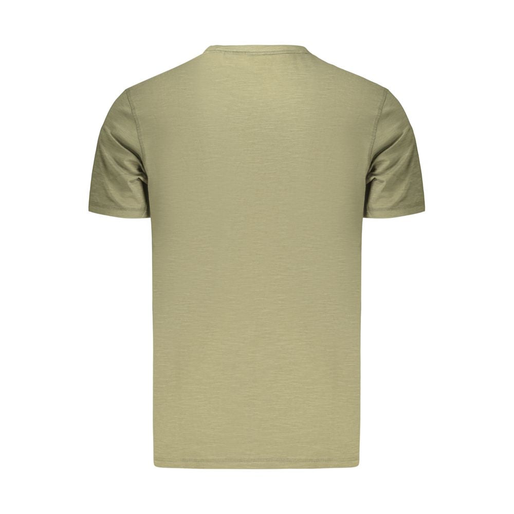 T-shirt Hugo Boss homme en coton vert – BO-46575