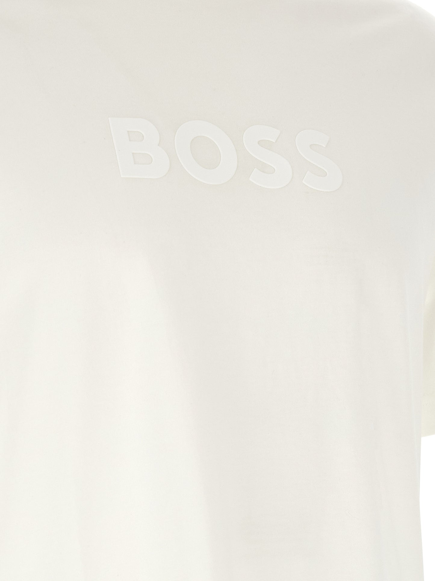 Hugo Boss White Cotton T-Shirt