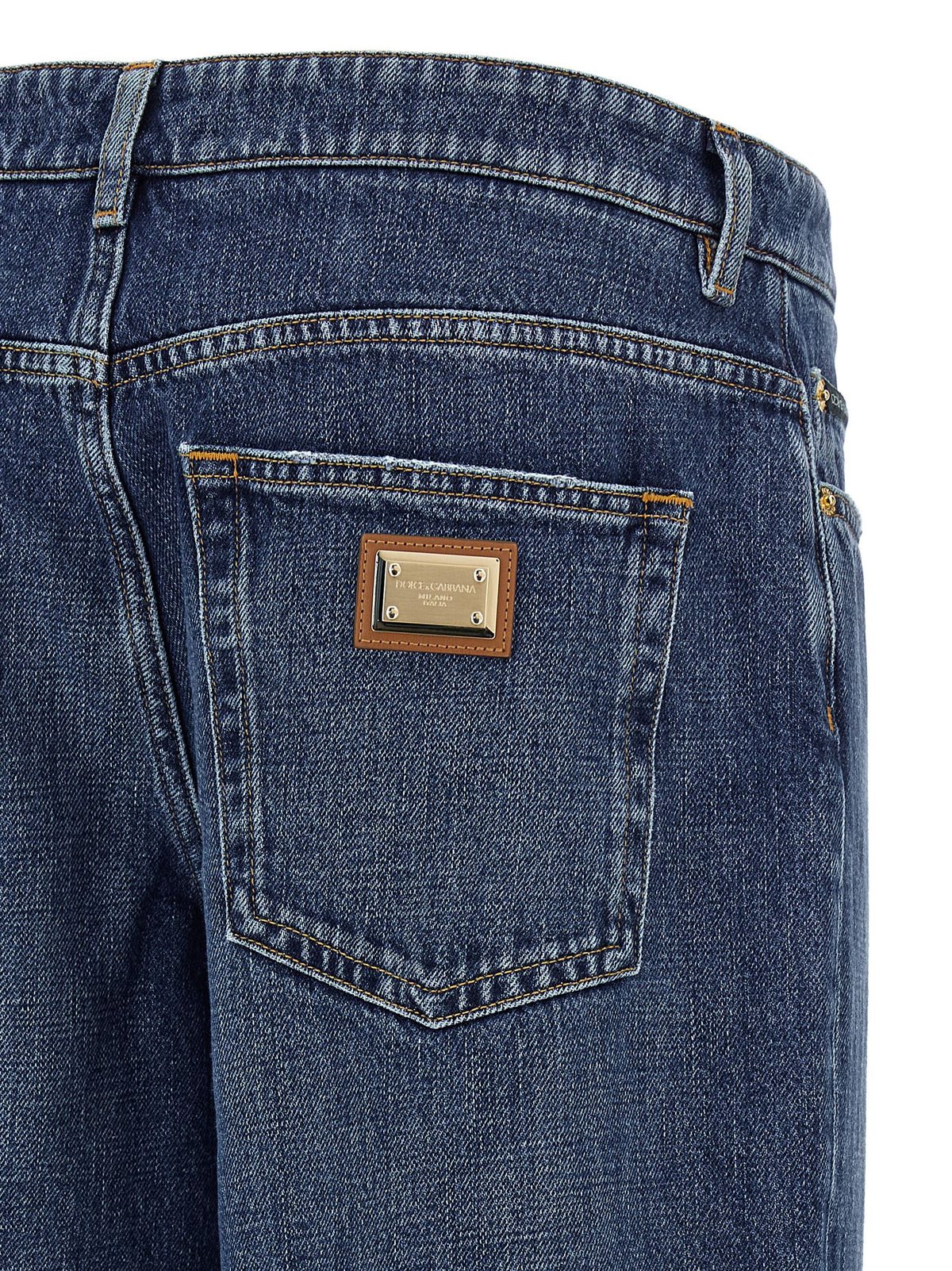 Jean Dolce & Gabbana femme en coton bleu – DO-339244