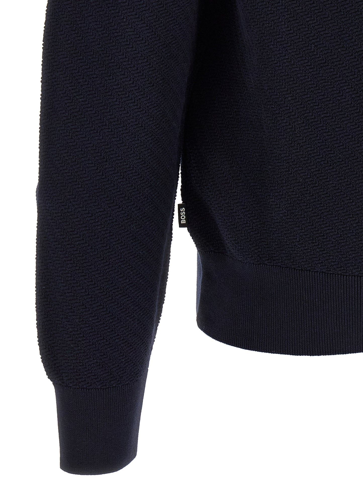 Hugo Boss Blue Cotton Polo Shirt