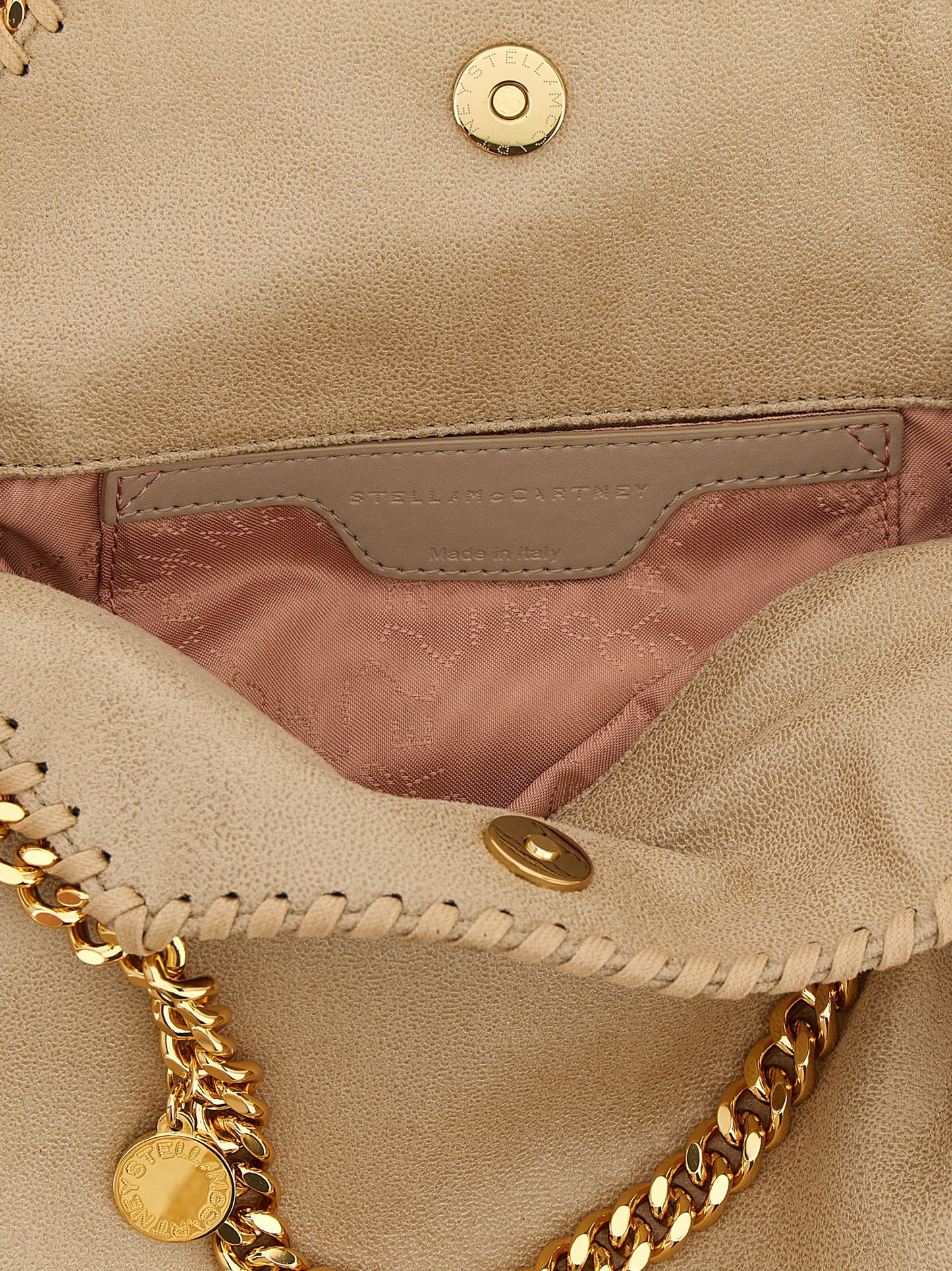 Stella McCartney Beige Polyester Shoulder Bag