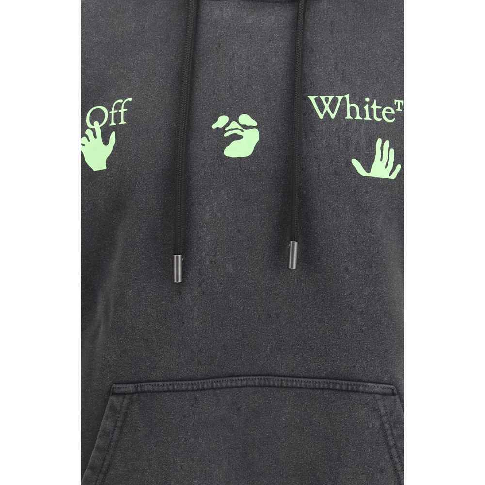 Sweat à capuche Off-White homme Bacco Arrow Skate en coton gris – OF-OMBB085F26FLE00T00001