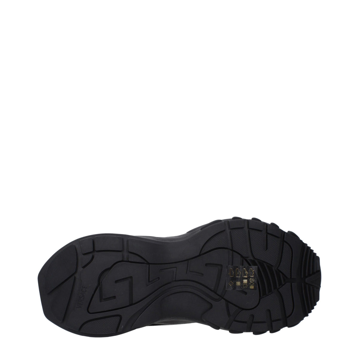 Baskets Versace homme en tissu noir – VE-15569784111369