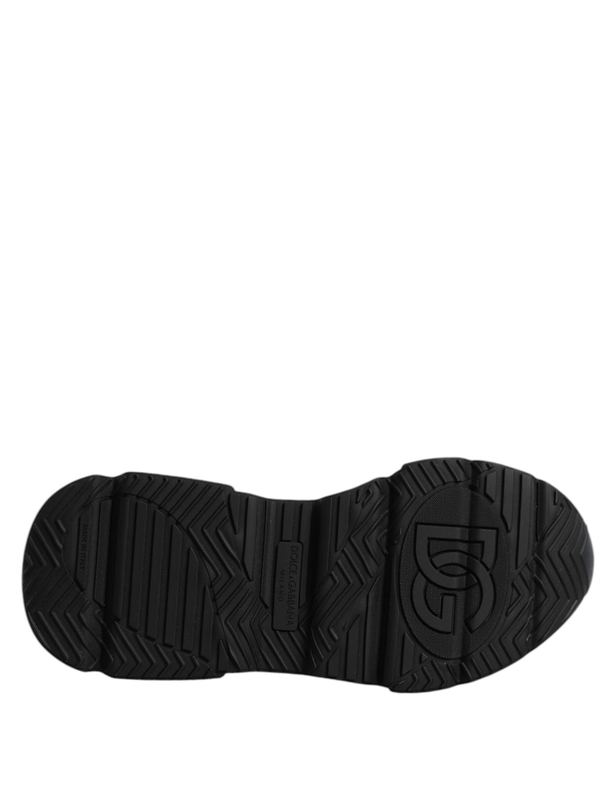 Baskets Dolce & Gabbana homme Daymaster en cuir de veau blanc et noir – MV8958