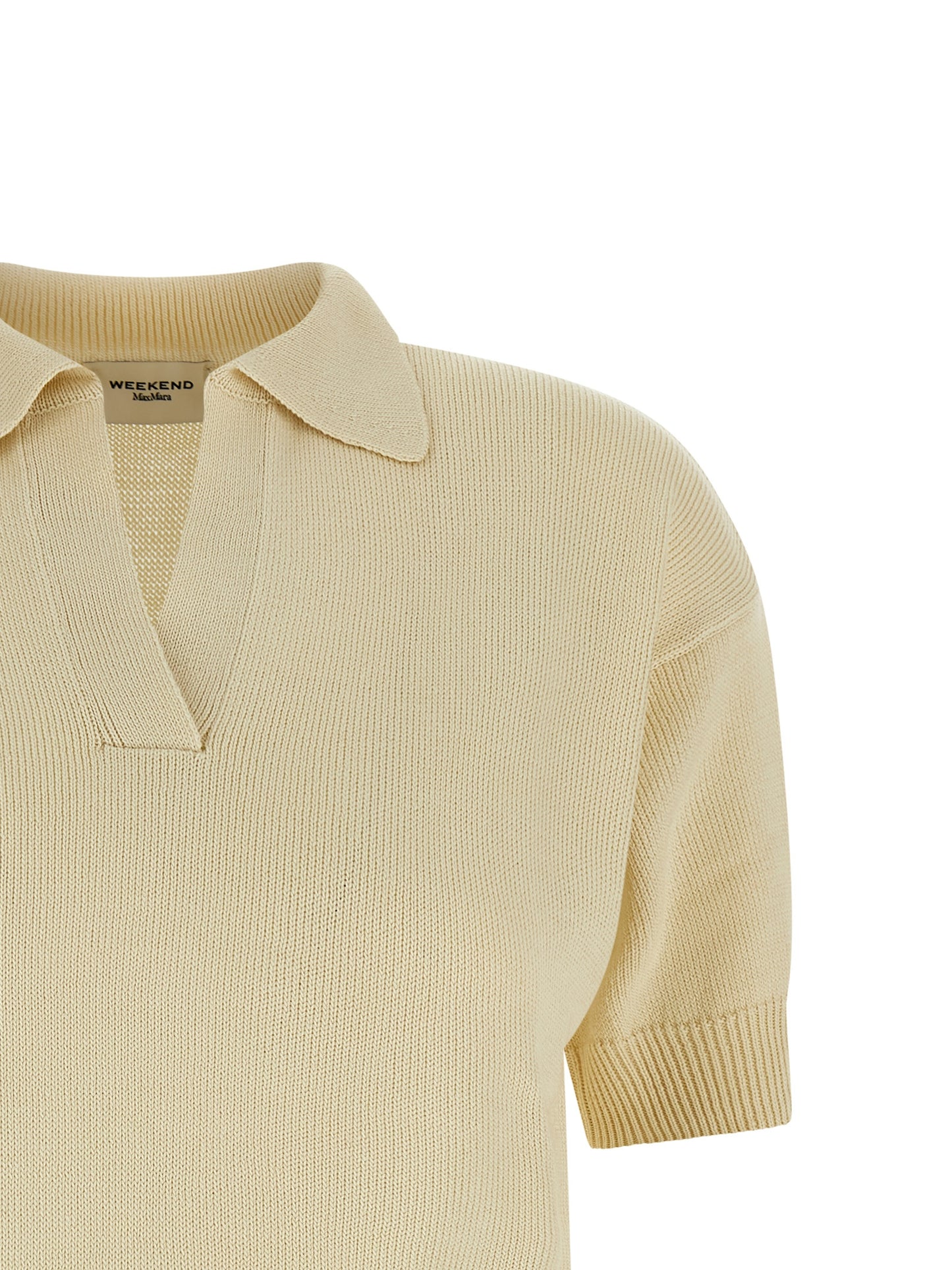 Max Mara Beige Cotton Cardigan