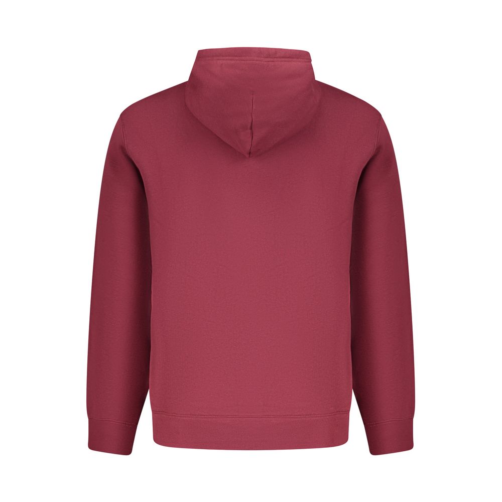 Sweat à capuche Converse homme en coton rouge – CO-46919