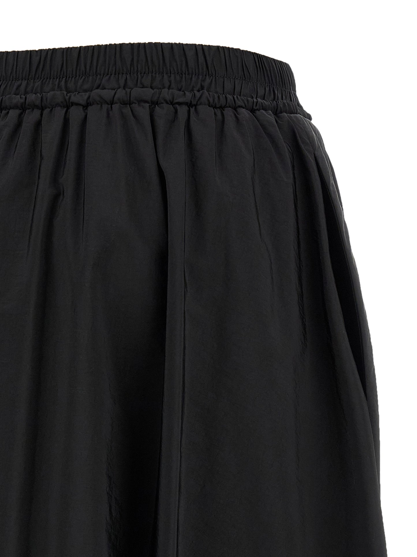 Max Mara Black Polyamide Mini Skirt