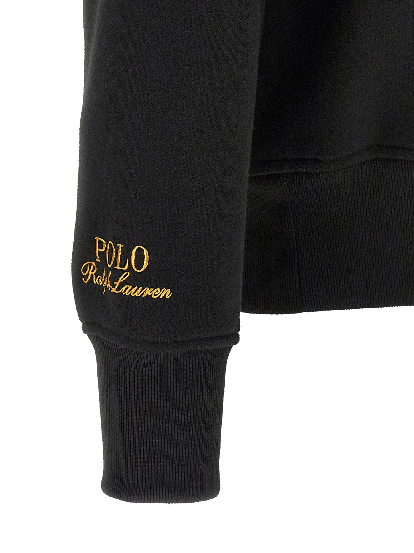 Polo Ralph Lauren Black Cotton Polo Shirt