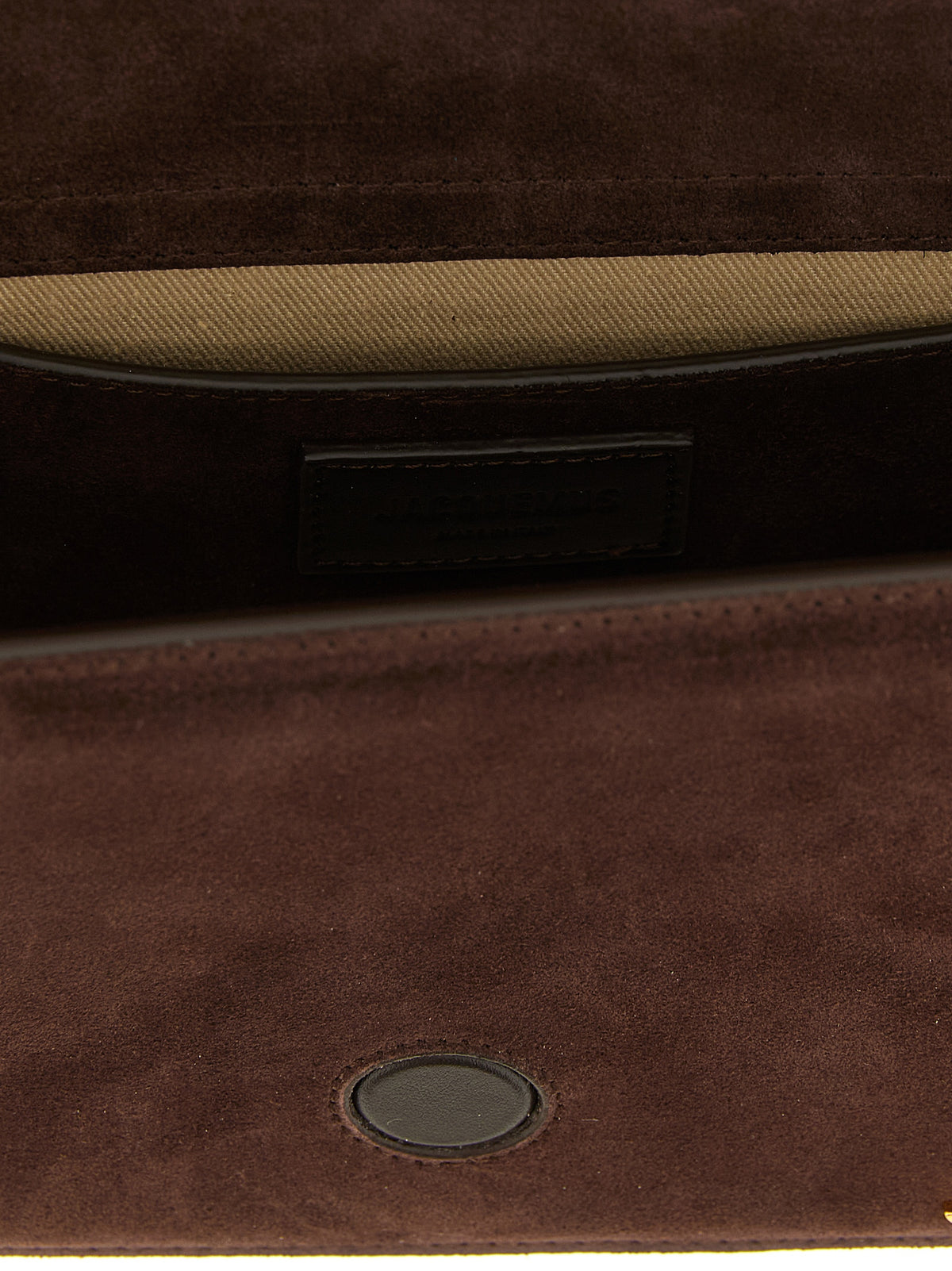 Sac à main Jacquemus Le Grand Bambino en cuir de veau marron – JA341853BM