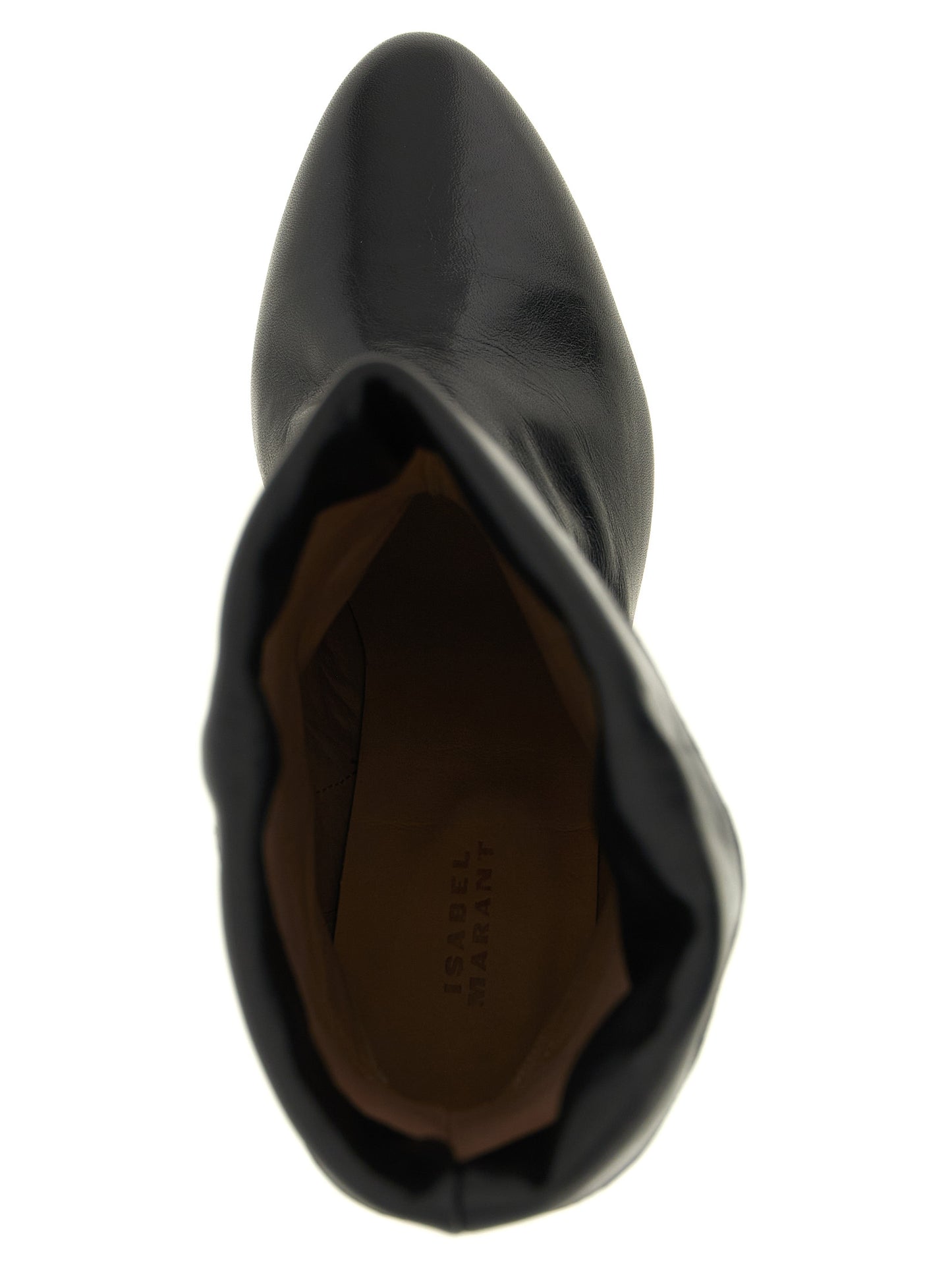 Isabel Marant Black Cowhide Ankle Boots