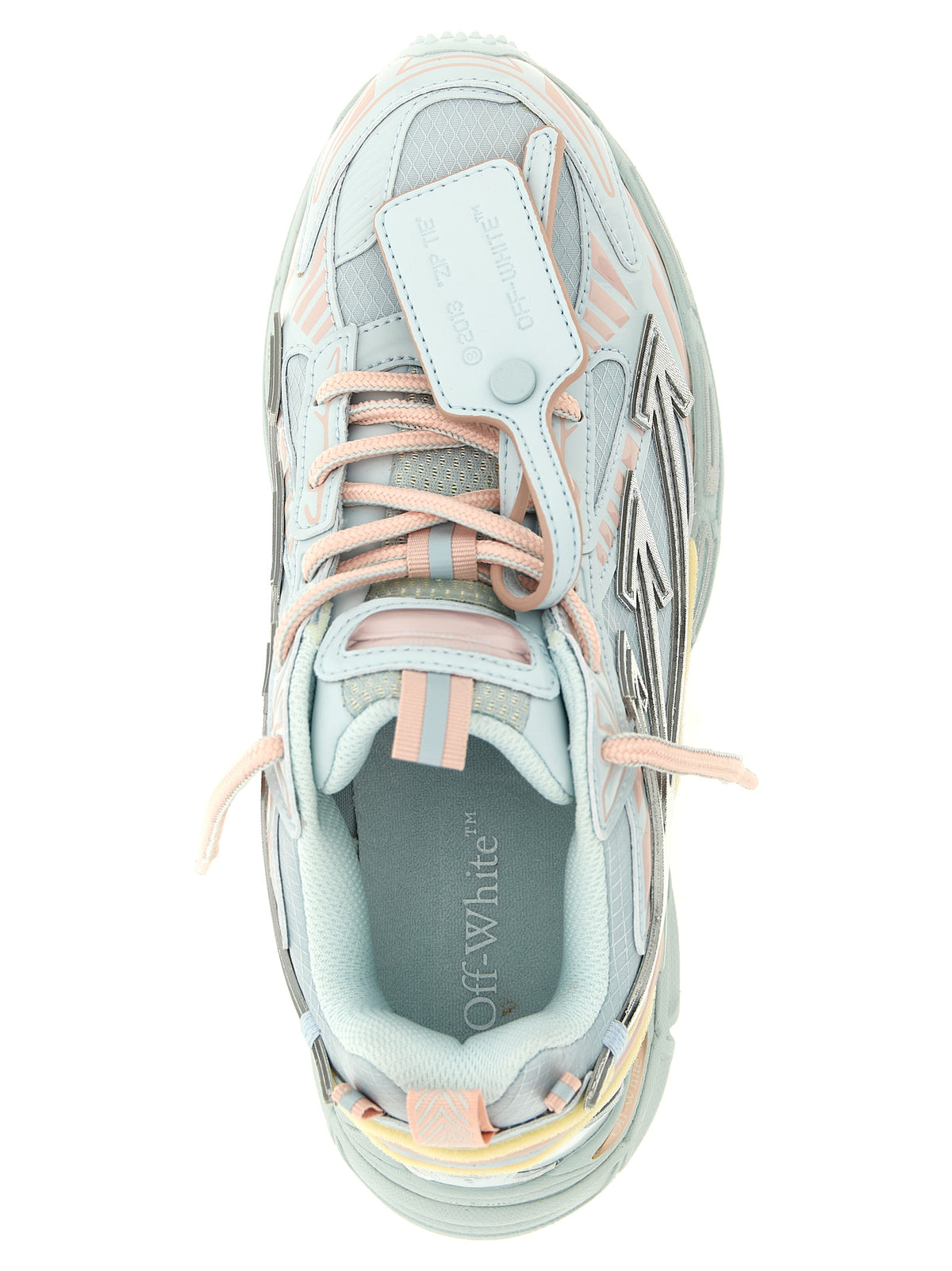 Baskets Off-White Be Right Back bleu clair – OF-341999
