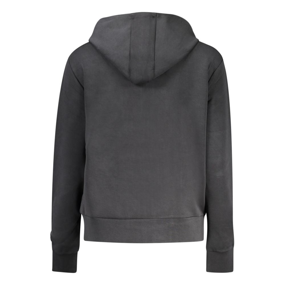 Sweat à capuche Guess Jeans femme en polyester noir – GU-31974
