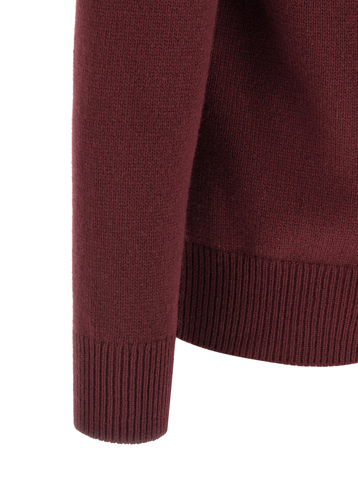Cardigan Gucci homme en cachemire bordeaux – GU-334185