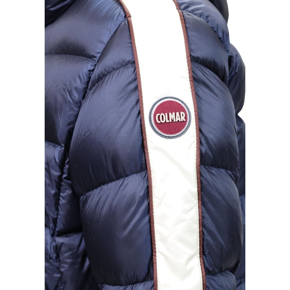 Doudoune à capuche Colmar Originals en polyamide bleu – CO-21173000010