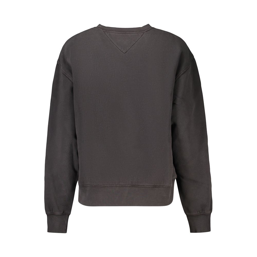 Sweat-shirt Tommy Hilfiger femme en coton noir – TO-46908