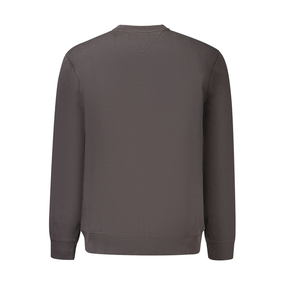 Sweat-shirt Tommy Hilfiger homme en coton noir – TO-46913