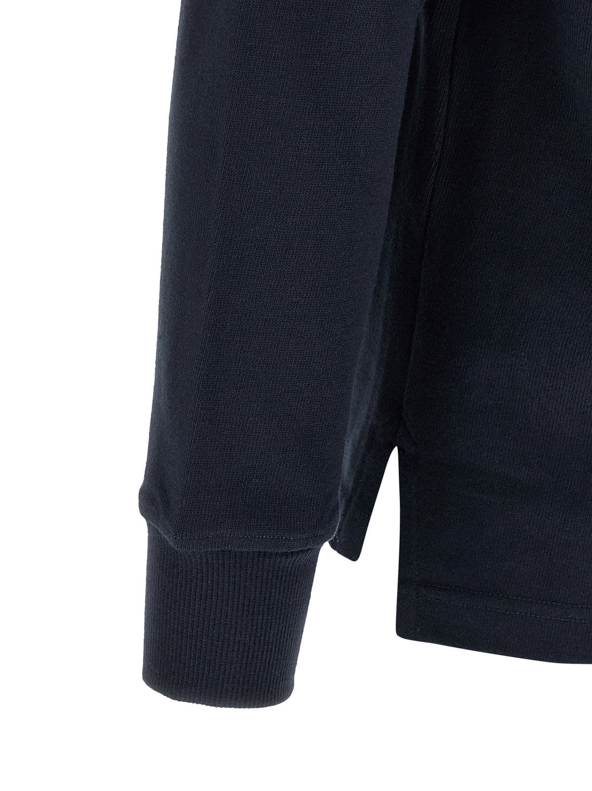 Polo à manches longues Isabel Marant homme Brandon en coton bleu – MA-342539