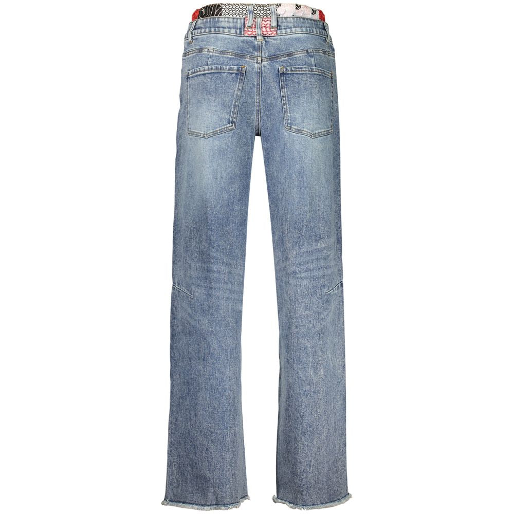 Jean Desigual femme en coton bleu – DE-47449