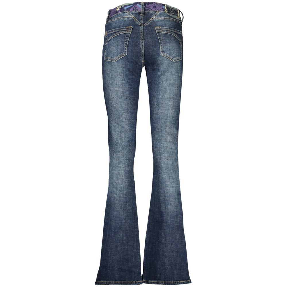 Jean Desigual femme en coton bleu – DE-47450