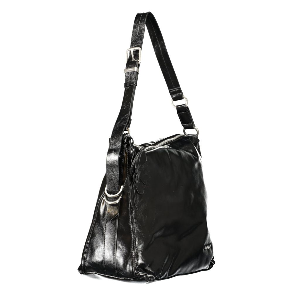 Sac à bandoulière Desigual femme Nexus Luma en polyuréthane noir – DE-47491