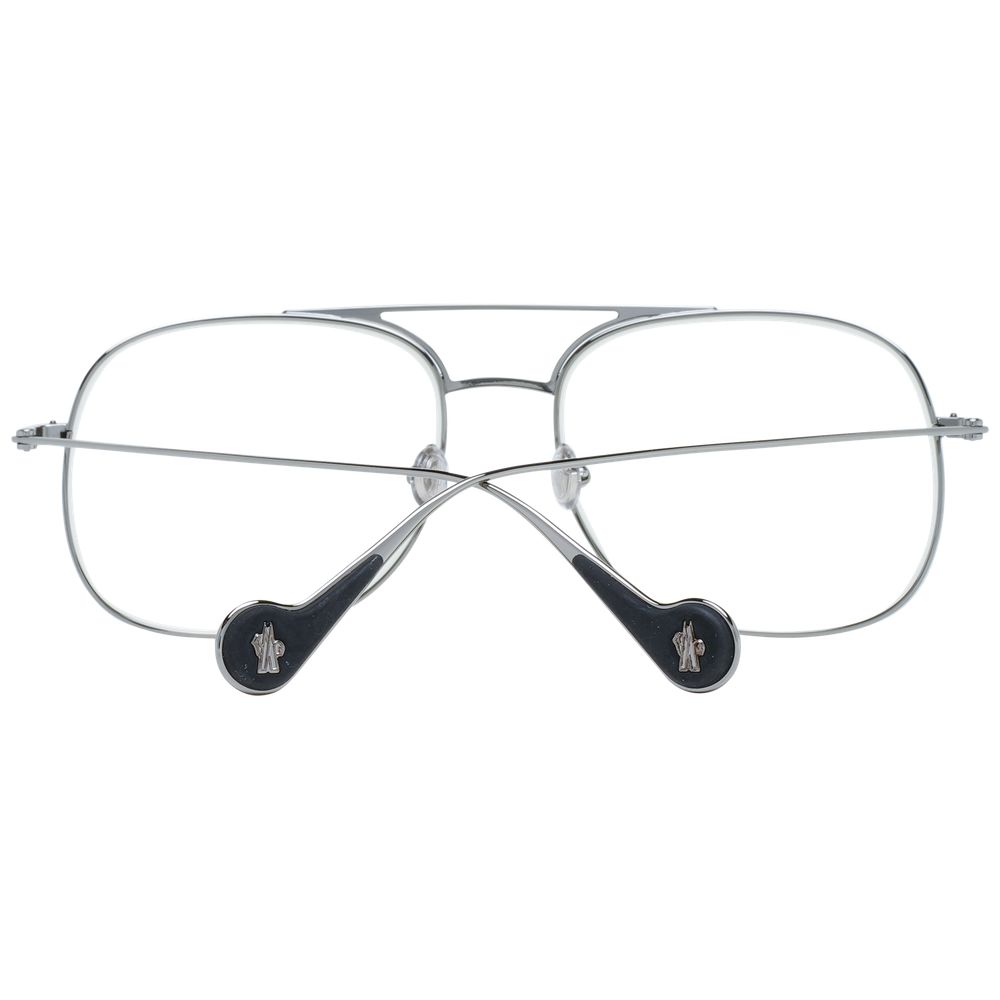 Lunettes de soleil Moncler mixte aviateur monture métal gunmetal, verres gris – MO-1044357