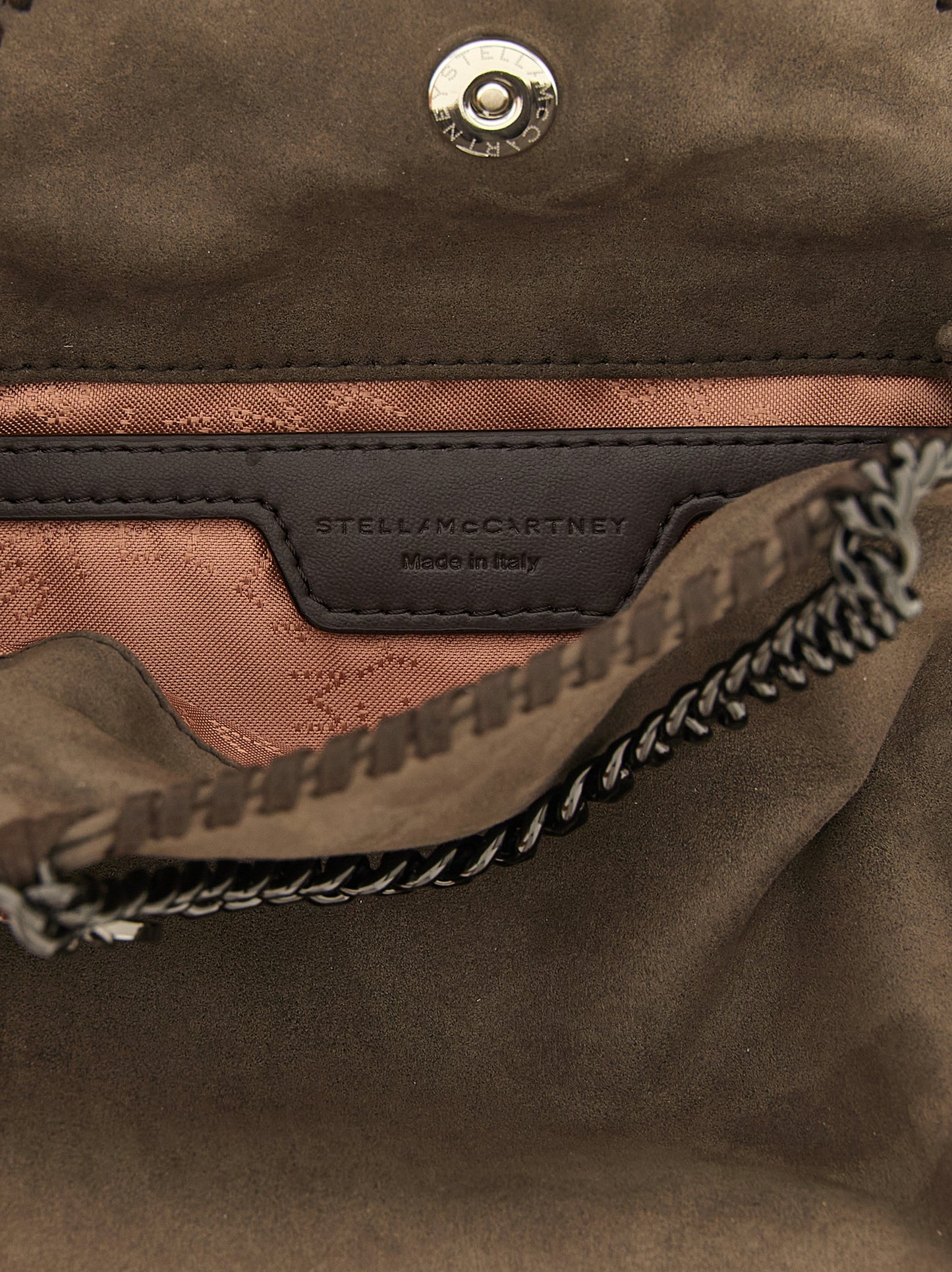 Sac à main Stella McCartney Falabella Tiny en polyamide marron – ST342994BM