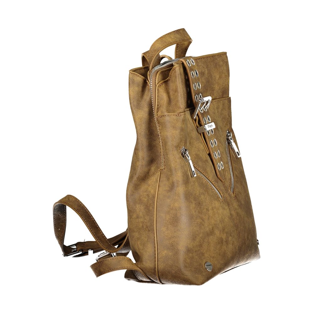 Sac à dos Desigual femme Valentine Sumy Mini en polyuréthane marron – DE-47467