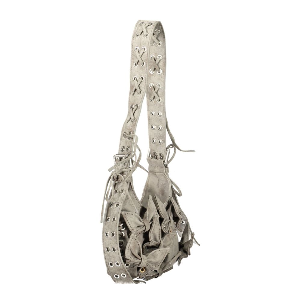 Sac à bandoulière Desigual femme Haiti Mini Nickel en polyuréthane gris – DE-47480
