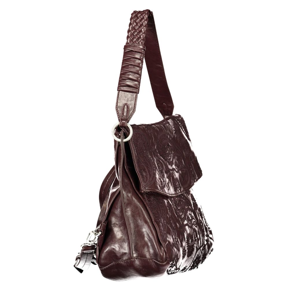 Sac à main Desigual femme Siroco Posada en polyuréthane marron – DE-47501