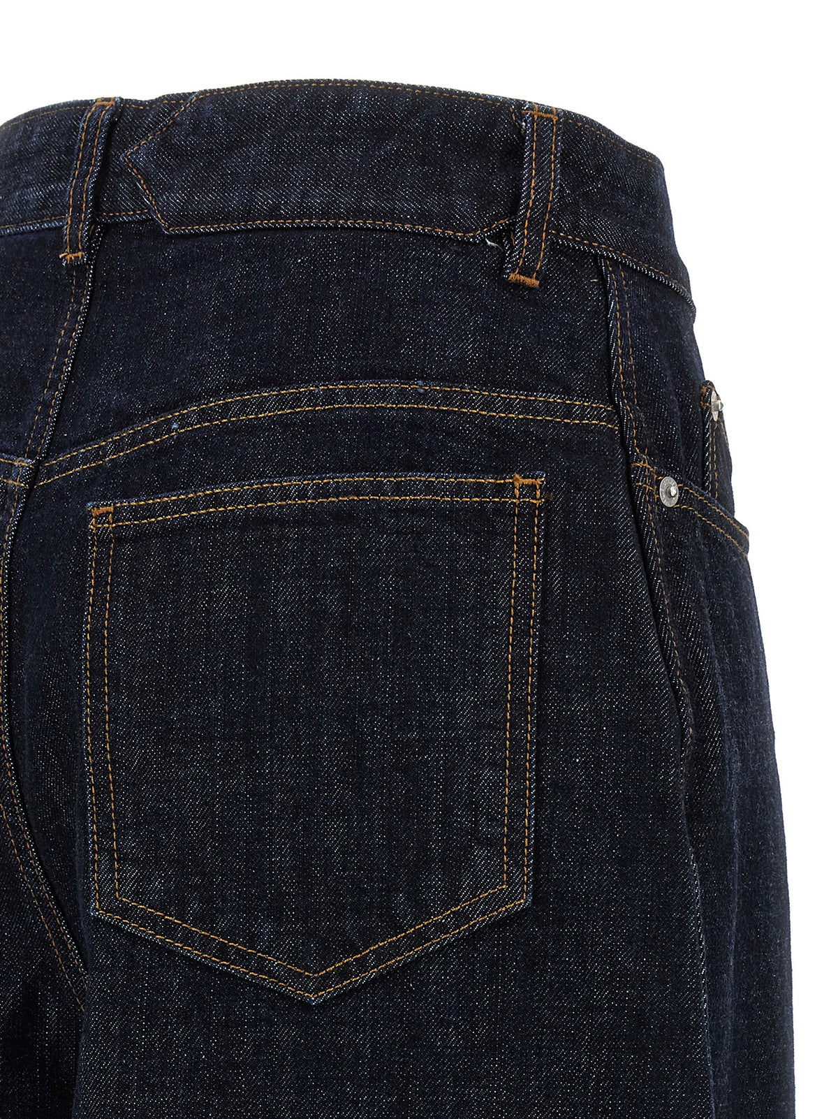 Jean Jacquemus femme Le De-Nîmes Ovalo en coton bleu – JA-315475