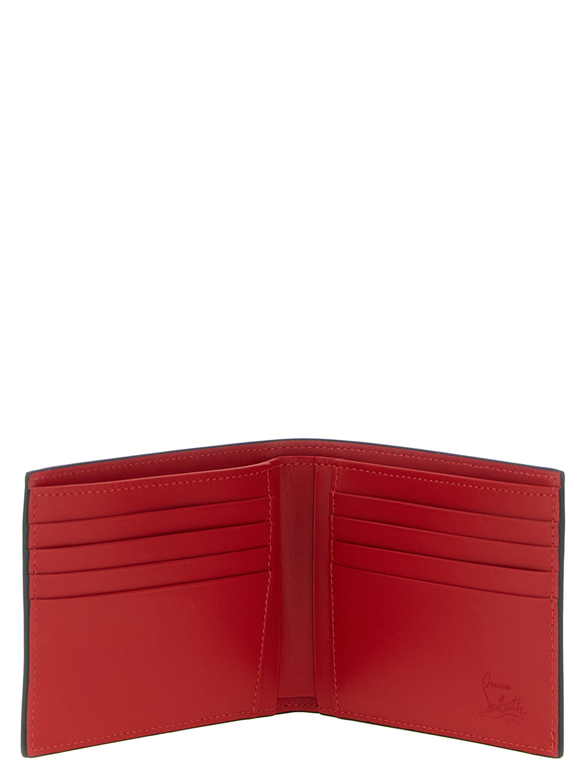 Portefeuille Christian Louboutin Canopy en cuir de veau noir – CH343559BM
