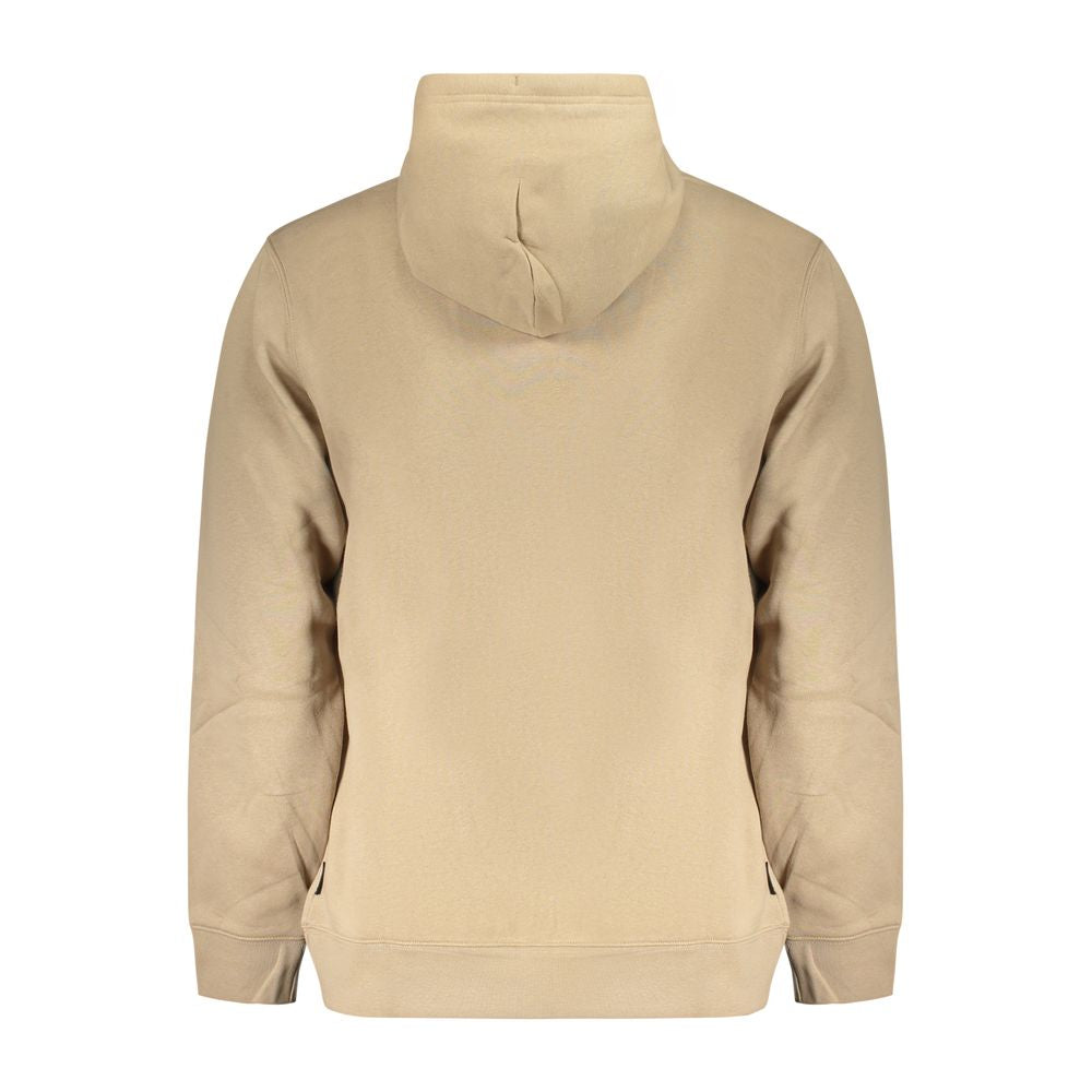 Sweat à capuche Converse homme en coton beige – CO-47636