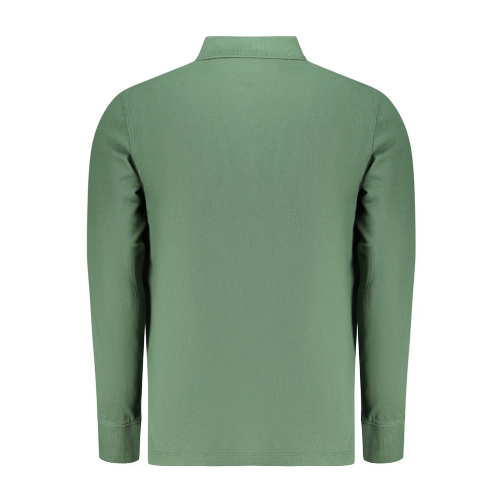 Polo à manches longues Timberland homme en coton vert – TI-47684