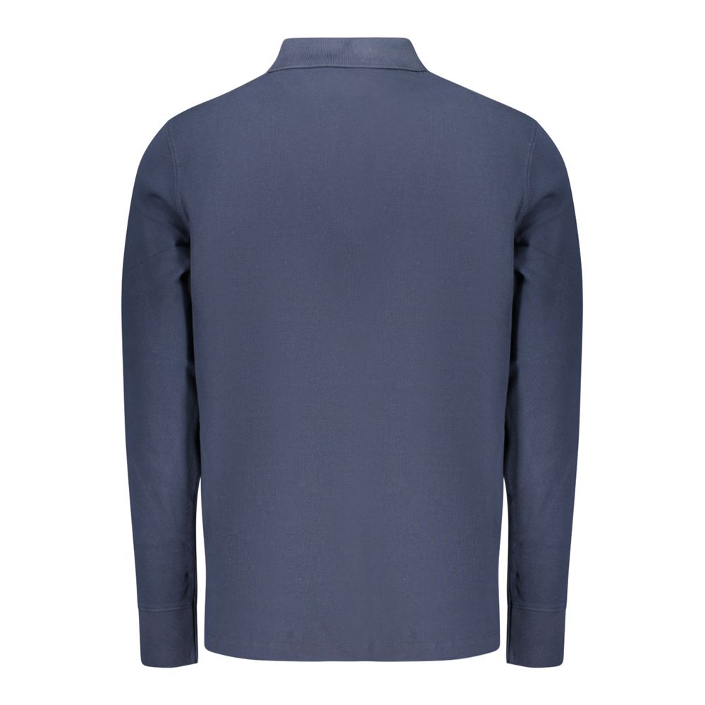 Polo à manches longues Timberland homme en coton bleu – TI-47700