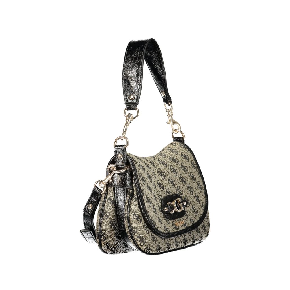 Sac à main Guess Jeans femme Allegra en polyester noir – GU-47751