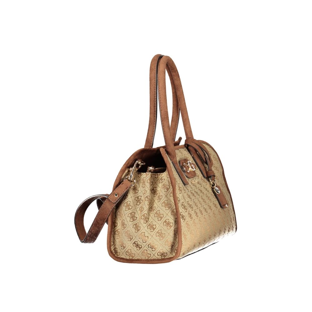 Sac à main Guess Jeans Samantha en polyester beige – GU-47758