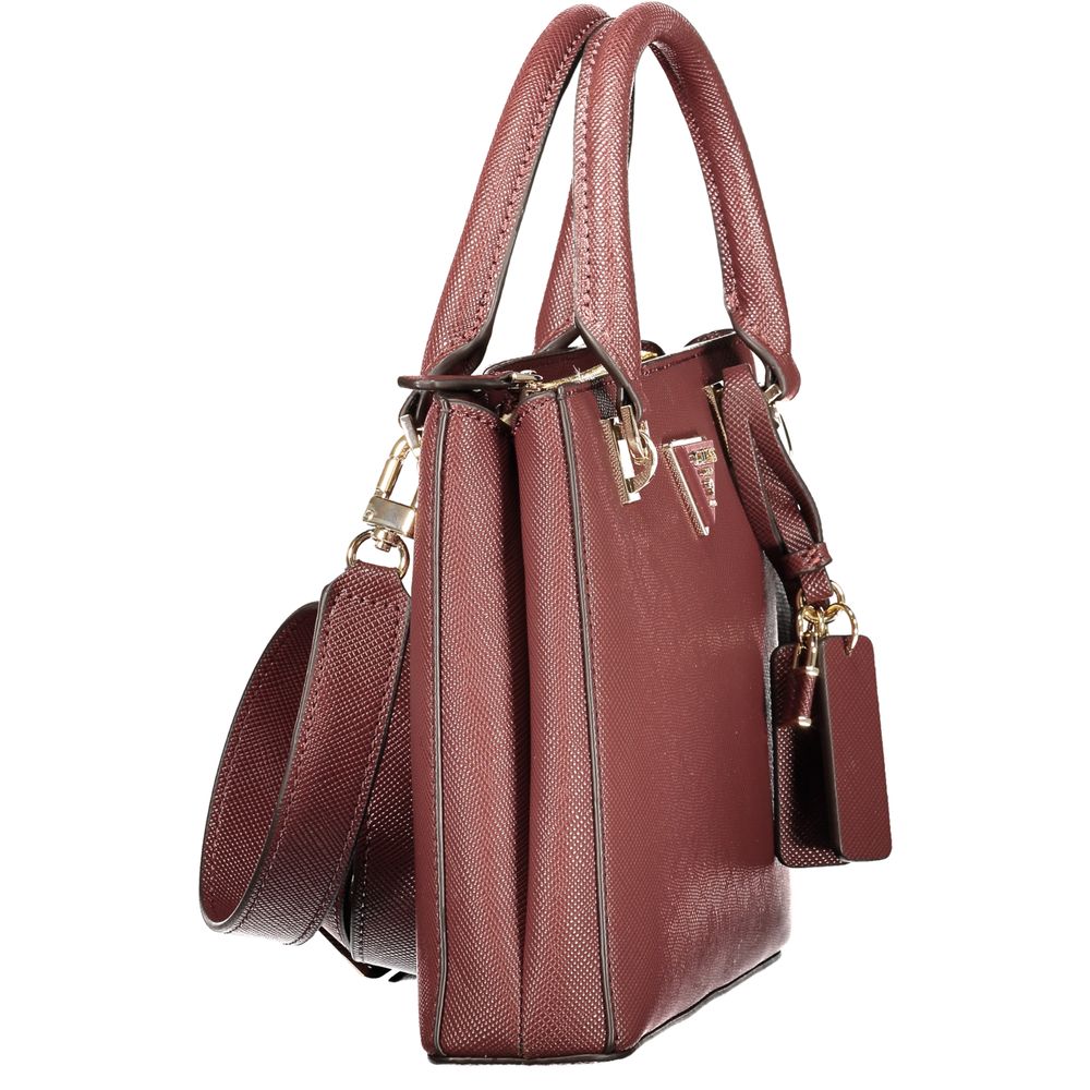 Sac à main Guess Jeans femme Noelle II en polyuréthane marron – GU-47784