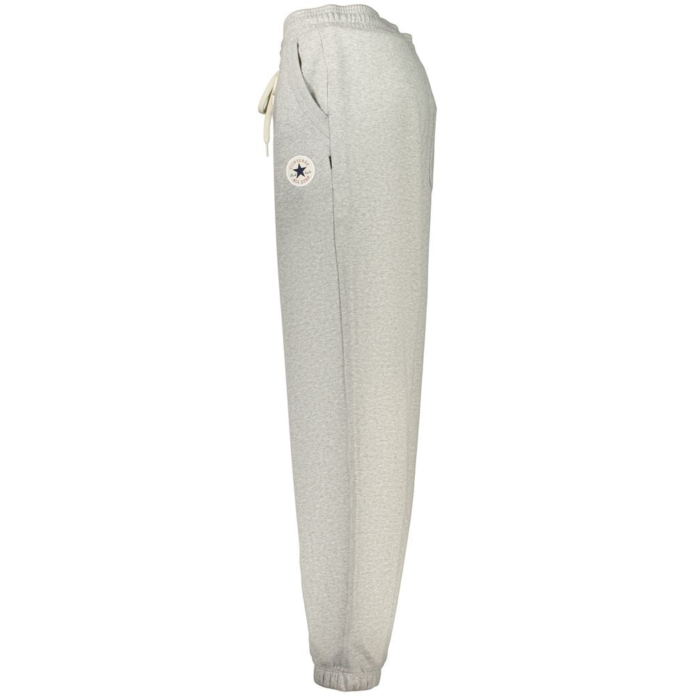 Pantalon de survêtement Converse femme en coton gris – CO-47641
