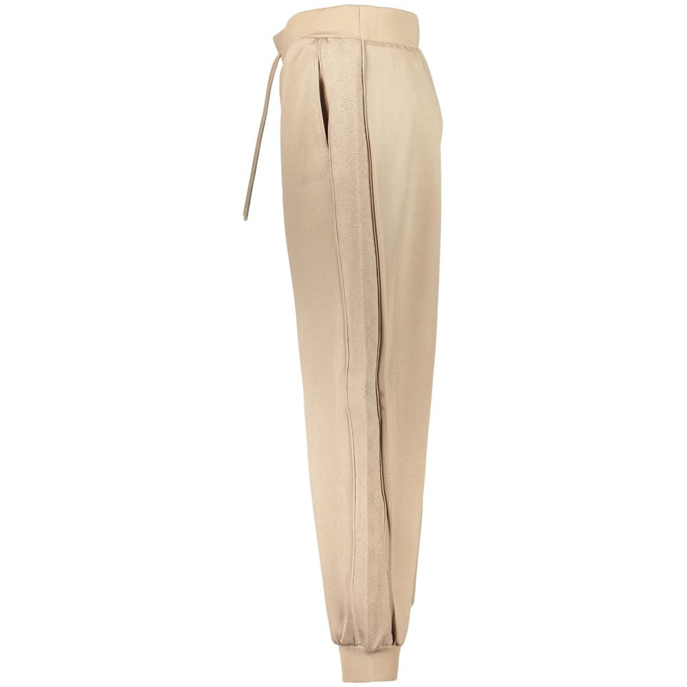 Pantalon de survêtement Guess Jeans femme en lyocell beige – GU-47661