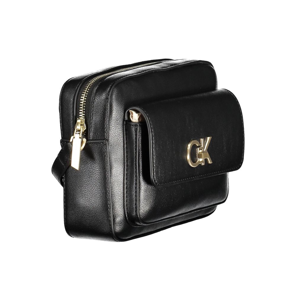 Sac à main Calvin Klein femme en polyester recyclé noir – CA-37022