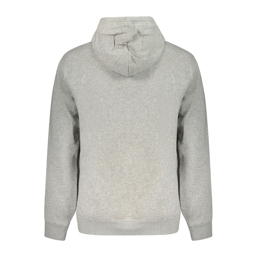Sweat à capuche Converse homme en coton gris – CO-47904