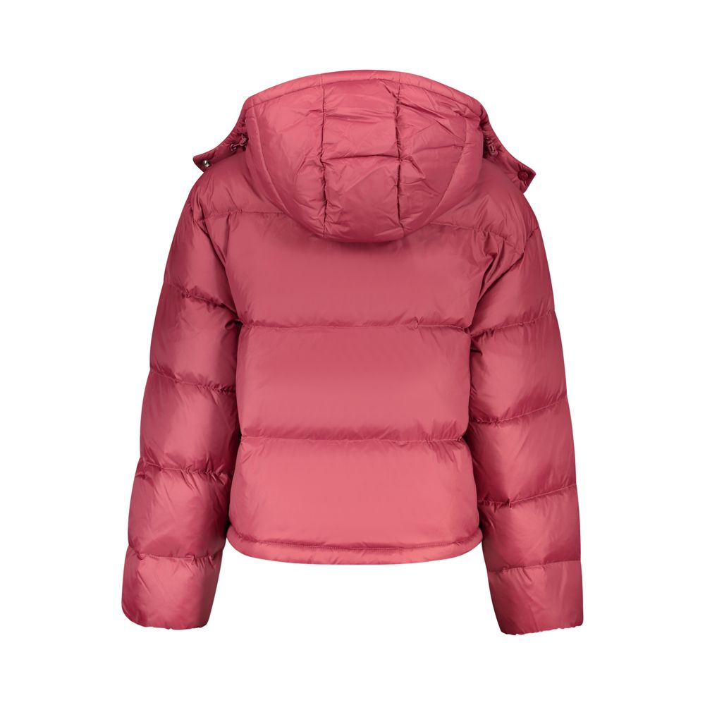 Veste Calvin Klein femme en nylon rouge – CA-47958