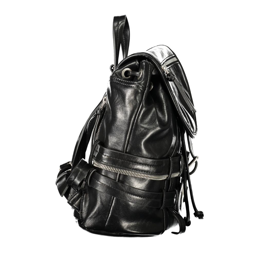 Sac à dos Desigual femme Gala Tuna Mini en polyuréthane noir – DE-47985