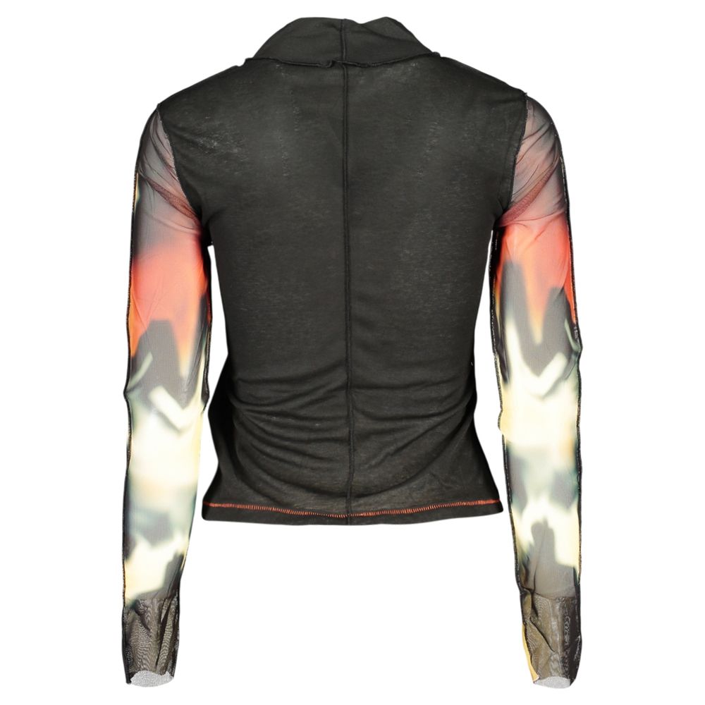 Pull Desigual femme en polyester noir – DE-47949