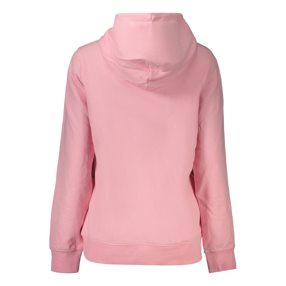 Sweat à capuche Tommy Hilfiger femme en coton rose – TO-48057